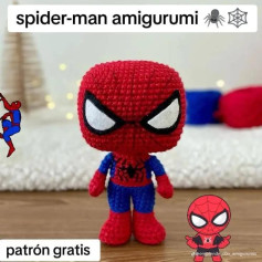 Patrón de amigurumi de Spider-Man para tejedores creativos