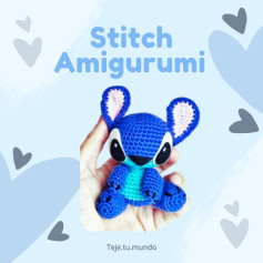 Patrón de Amigurumi de Stitch para Tejedores Expertos