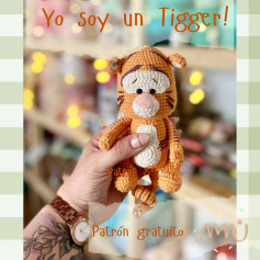 Patrón de amigurumi de Tigger para tejedores creativos