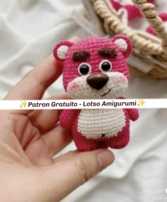 ✨Patrón de Amigurumi Gratis: Osito Lotso Hecho a Mano✨