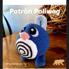 Patrón de Amigurumi: Poliwag Adorable para Tejer en Casa