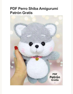Patrón de Amigurumi Shiba Inu en PDF - Descarga Gratuita