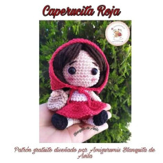 Patrón de Caperucita Roja en Amigurumi: Guía Fácil y Gratuita