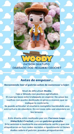 Patrón de Crochet de Woody: Guía Completa y Gratuita para Principiantes