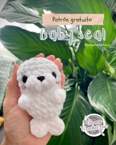Patrón de crochet gratuito para una foca bebé adorable