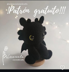 Patrón de dragón de ganchillo adorable y gratuito para amantes del crochet