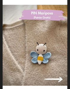Patrón de mariposa a crochet: crea tu accesorio único y colorido