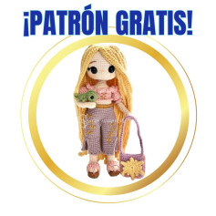 ¡Patrón de Muñeca Amigurumi Gratis con Detalles Encantadores!