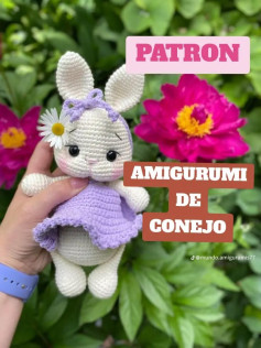 Patrón detallado para crear un amigurumi de conejo adorable