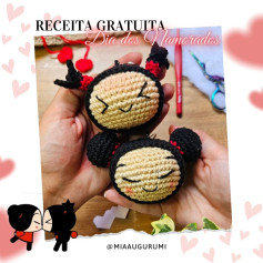 Receita de Amigurumi: Bonecas de Namorados Fofas e Charmosas