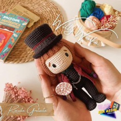 Receita de Amigurumi: Crie Seu Próprio Boneco Inspirado em Willy Wonka