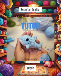 Receita de Amigurumi: Tubarão Bebê para Iniciantes