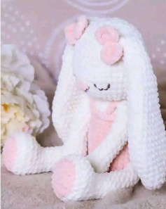 Receita Grátis de Amigurumi Coelho Dorminhoco em PDF
