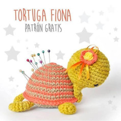 Tortuga de ganchillo con patrón gratuito para alfileres