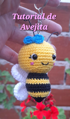 Tutorial de amigurumi: Crea una adorable abejita con crochet