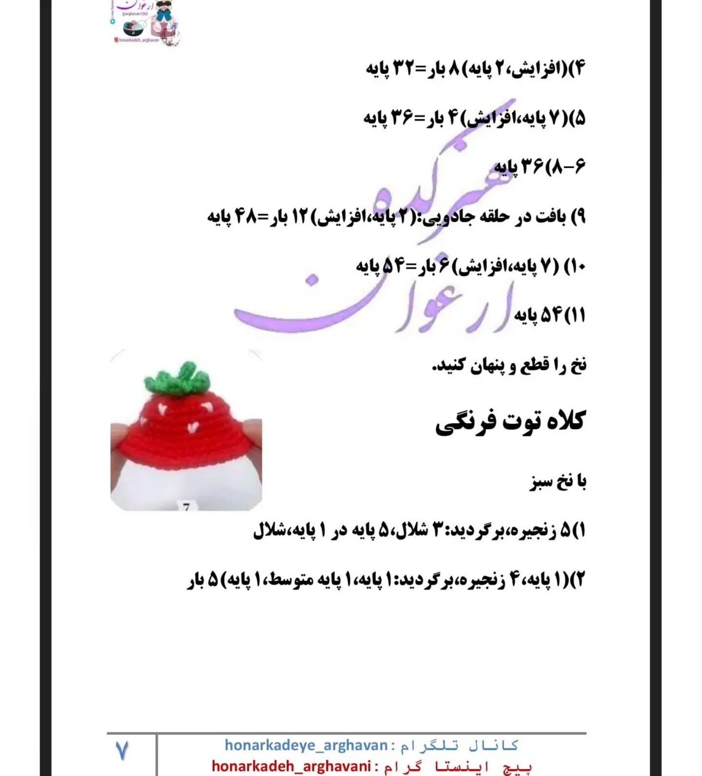 آموزش رایگان بافت عروسک باب اسفنجی و پاتریک