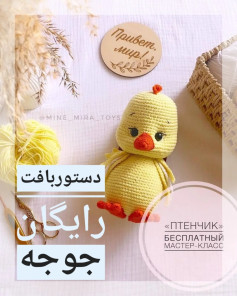 آموزش رایگان بافت جوجه با قلاب