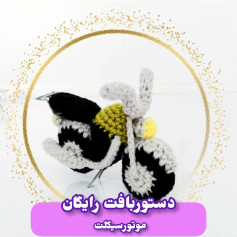الگوی رایگان بافتنی موتور سیکلت