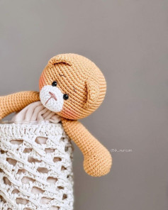 Amigurumi Ayı Modeli: Sevimli ve Kolay Móc Len Chart