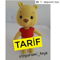 Amigurumi Ayıcık Yapımı İçin Detaylı Mükemmel Tarif