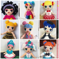 Amigurumi Bebekler: Renkli ve Sevimli Örgü Tasarımları