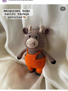 Amigurumi Boğa Yapımı: Türkçe Kolay Kılavuz