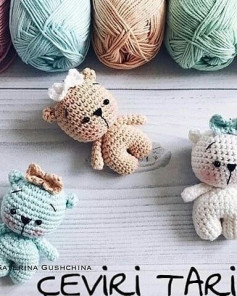 Amigurumi Oyuncak Ayı: Renkli İpliklerle Sevimli Tasarımlar