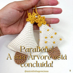 Árvores de Natal de Crochê: Um Toque Artesanal e Elegante para o Feriado