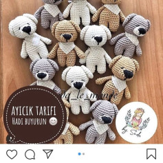 Ayıcık Tarifi ile Sevimli Örgü Ayıcıklar Nasıl Yapılır?
