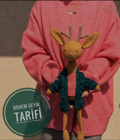 Bohem Geyik Tarifi ile Eğlenceli Amigurumi Projesi