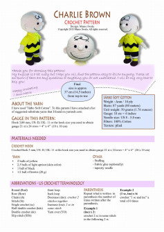 Charlie Brown Crochet Pattern: Detailed Instructions for Crafting
