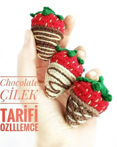 Chocolate Çilek Amigurumi Tarifi: Tatlı ve Eğlenceli Bir Proje