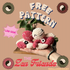 Create Your Own Zen Friends with This Free Crochet Pattern