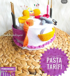 Crochet Organizer Pasta Görünümlü Tasarım Rehberi