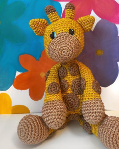 Crochet Pattern for Adorable Giraffe Amigurumi Toy