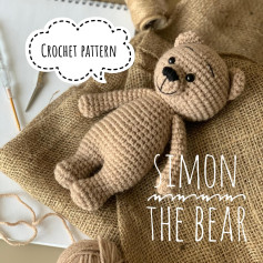 Crochet Pattern for Simon the Bear: A Cute and Cuddly Project