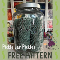 Crochet Your Own Adorable Pickle Jar with Free Pattern