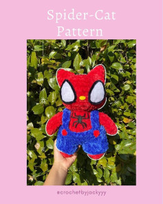 Crochet Your Own Adorable Spider-Cat with This Fun Pattern