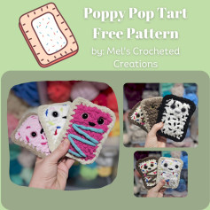Crochet Your Own Poppy Pop Tart with This Free Pattern!