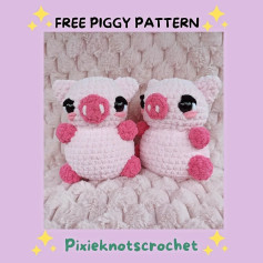 Cute Crochet Piggy Pattern for Adorable Amigurumi Creations