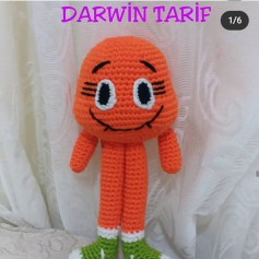 Darwin Tarifi: Sevimli Amigurumi Oyuncak Yapımı