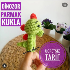 Dinozor Parmak Kukla Yapımı: Ücretsiz Tarif ve Adım Adım Kılavuz