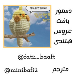 دستور بافت عروس هلندی