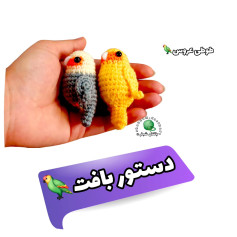 دستور بافت طوطی با قلاب