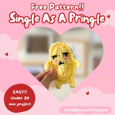 Easy and Quick Crochet Pattern for a Cute Yellow Character