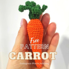 Free Crochet Pattern: Create Your Own Amigurumi Carrot
