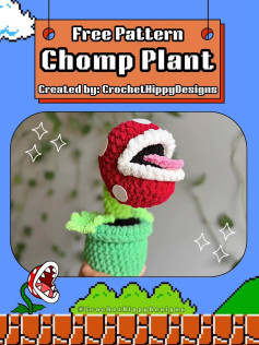 Free Crochet Pattern: Create Your Own Chomp Plant