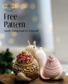 Free Crochet Pattern for Charming Snail Amigurumi