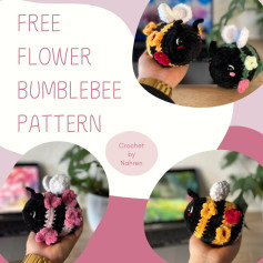 Free Flower Bumblebee Crochet Pattern for Creative Crafting
