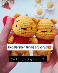 Hep Birlikte Sevimli Winnie Ayıcıklarını Mıknatısla Yapıyoruz